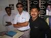 As someone rightly said - A 'sayippu' flanked by two Indians